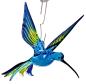 Preview: Hängevogel, Kolibri (hellblau-grün-dunkelblau)
